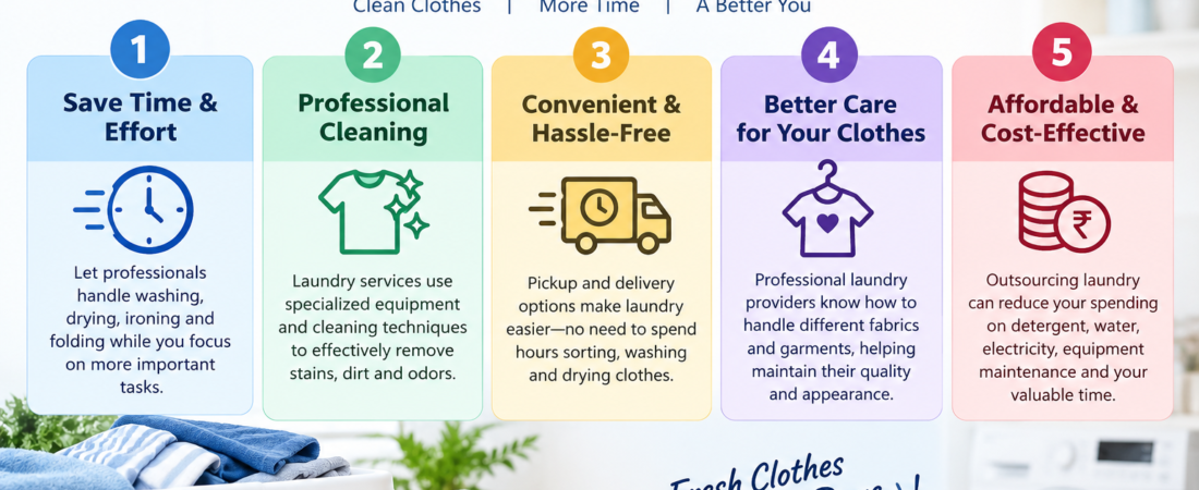 Top 5 Reasons to Choose Laundry Services